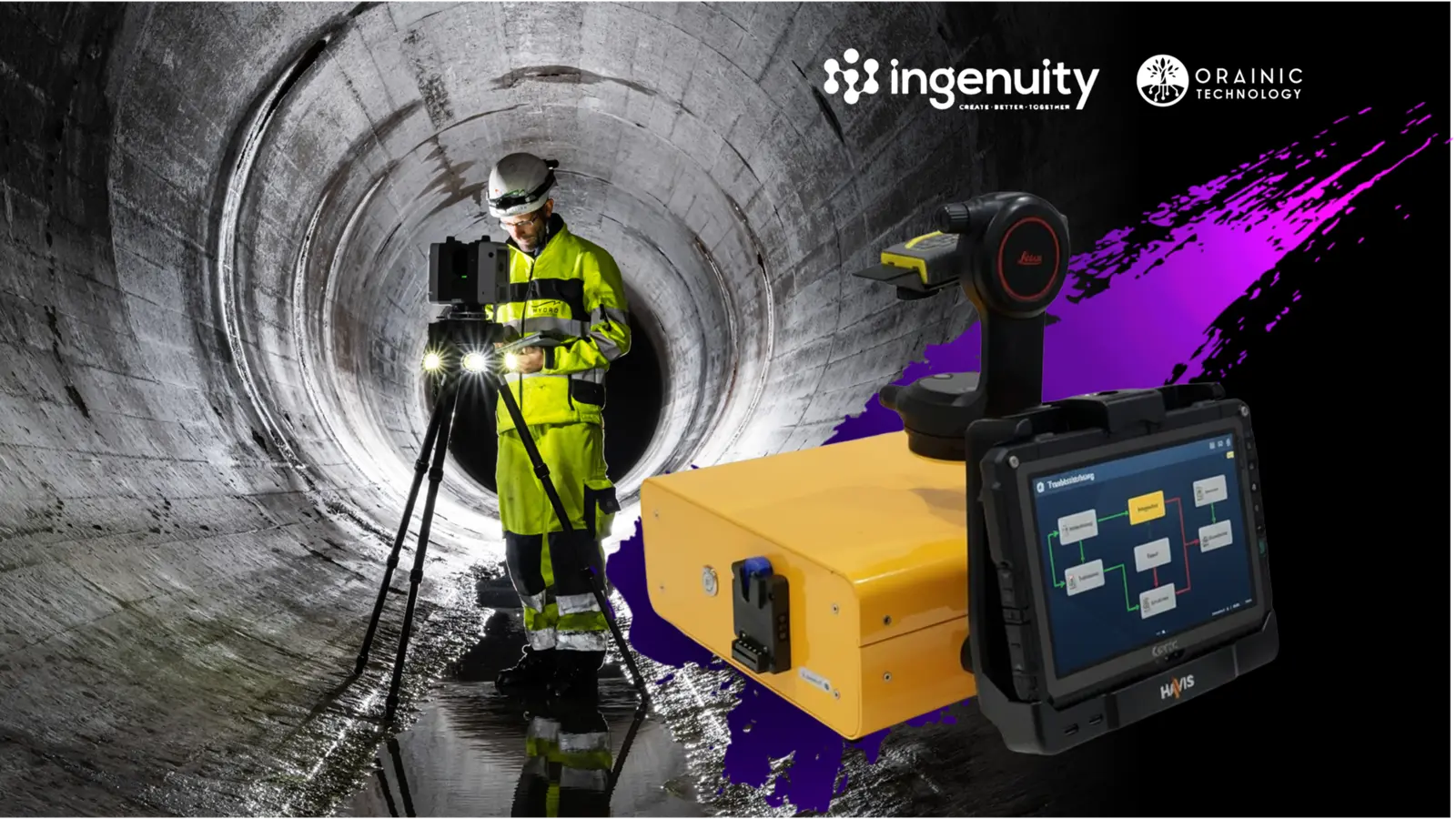 Mining Laser Positioning System