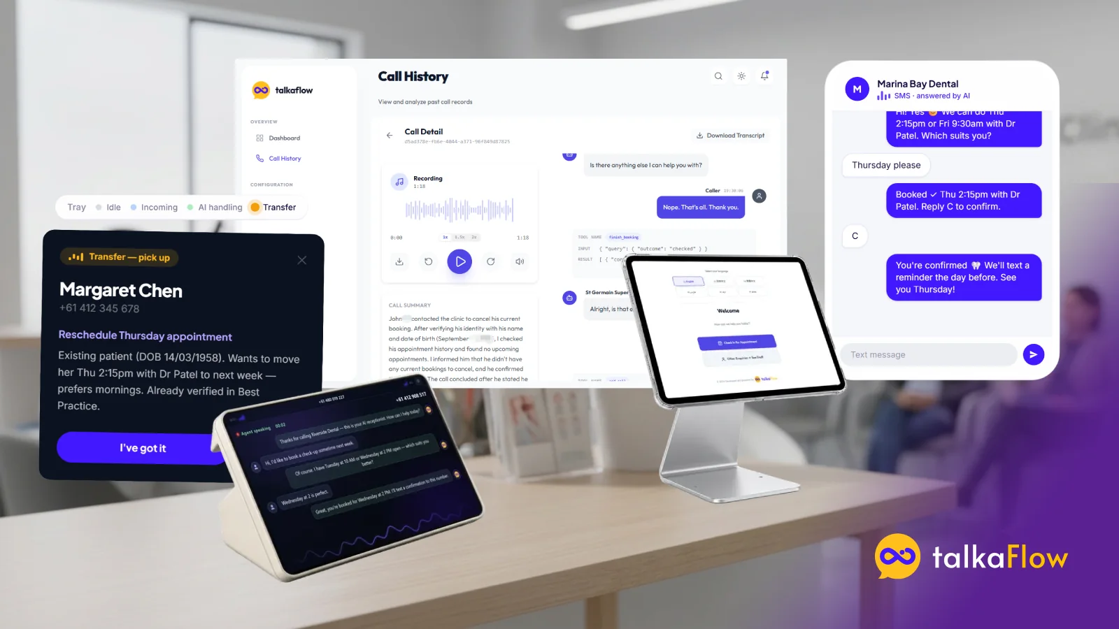 TalkaFlow Multi-Tenant Voice AI